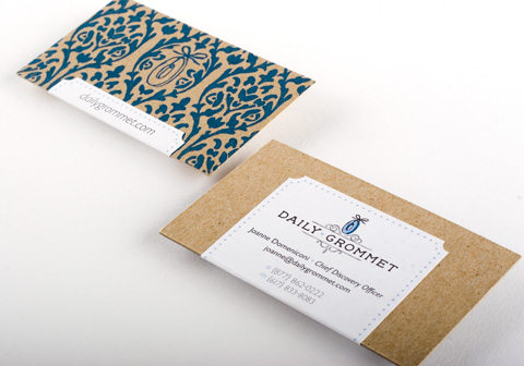 Daily Grommet business cards
