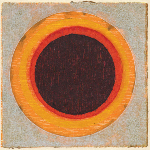 Cramps - wood monotype