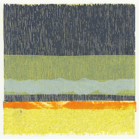 Quicksand wood monotype