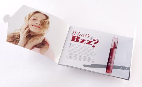 Cover Girl booklet inside front