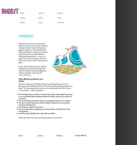 Content page